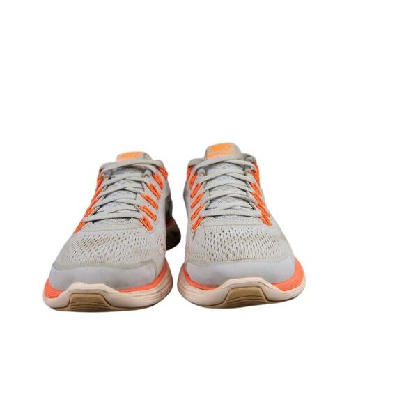 Nike Shoes Womens 7.5 Athletic Trainer Lunarglide 4 Running Sneaker Comfort Grey - Picture 3 of 13